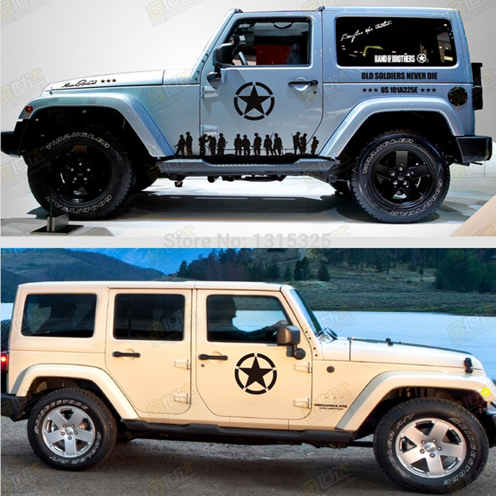 Jeep body decals #5