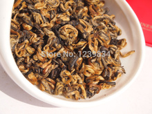 250g AAAA curly jinjunmei, Dian Hong,JinJunmei,Yunnan Black Tea,Free Shipping