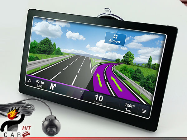 Car 7 Inch Touchscreen GPS Navi Tablet Parking Kit BT FM HD Reverse Camera
