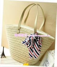 The new Korean version of the female line Tucson vacation packages hemp straw beach bag shoulder bag