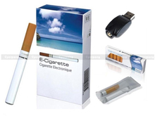 2015 New Brand Health Quit Smoking Electronic Cigarettes White  Rechargeable V9 E-cigarette e-cigar with Color Box