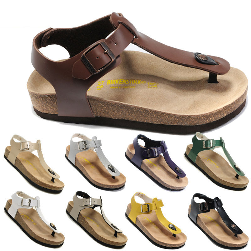 New Fashion Birkenstock Summer Slippers Sandals Platforms 100 High Quality Women s shoes flip flops