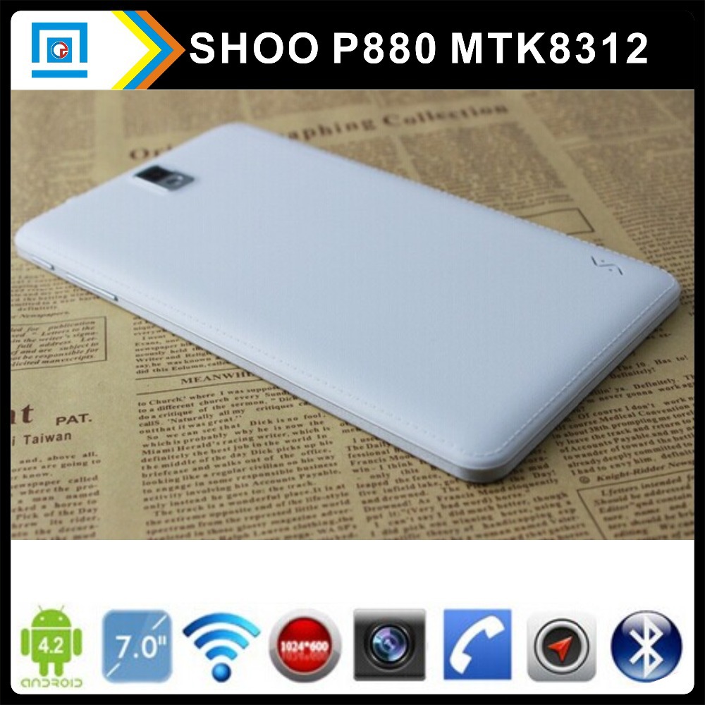  7 inch MTK8372 Tablet 7 dual core dual sim 3g 2g phone call 512MB 4GB