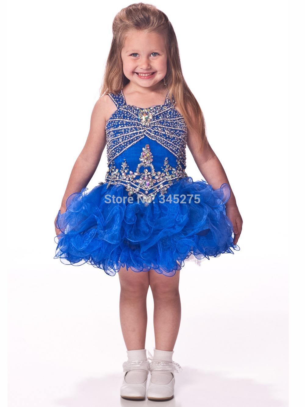 Wedding Little Girls Party Dresses short little girls satin party dresses holiday 71