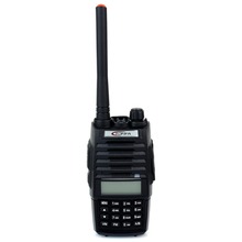 New Black Walkie Talkie TONFA TF-Q5 VHF+UHF 256 Memory Channel 10W FM Radio Flashlight VOX Scan Two Way Radio A7024A