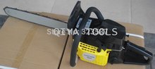 CE approved 58cc tree cutter machine /gasoline chain saw/ 5800 chainsaw with 20″ guide bar