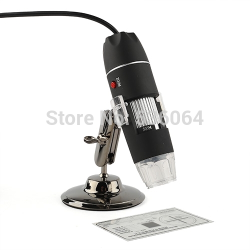 Portable USB Digital 50 500X 2 0 MP Microscope Endoscope Magnifier Camera 8 LED free shipping