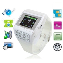 Q3 GSM watch mobile phone Bluetooth FM touch screen watch mobile phone Dual SIM Cards Dual