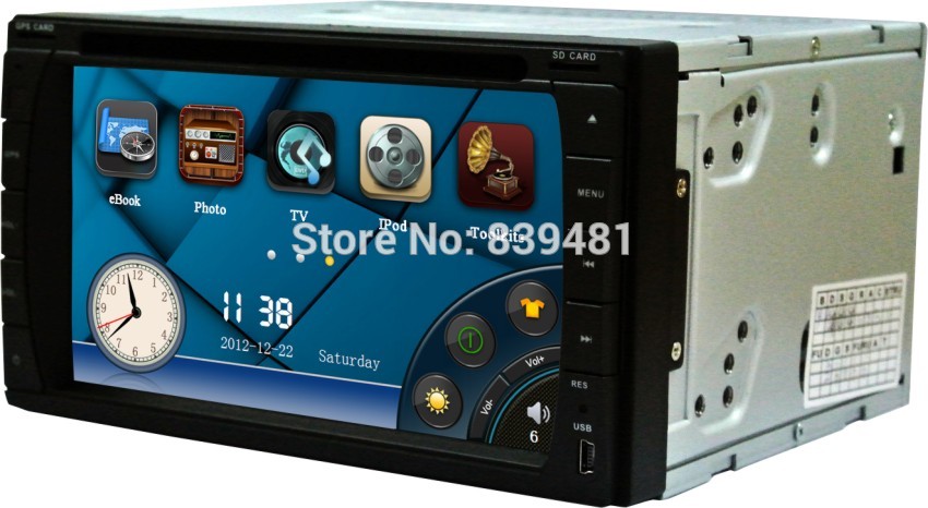 Купить gps навигация 2din автомобилей стерео радио автомобилей gps ...