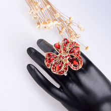 New high quality female perfect fine crystal ring R 035