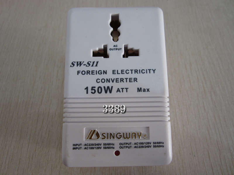 Original SINGWAY 150W Power Transformer 110V 220V Step Up Down Voltage Converter 110V to 220V & 220V to 110V