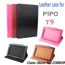 10PCS/LOT Hot Selling FOR PiPo T9 Case Flip Utra Thin Leather Case for PiPo T9 Octa Core New 8.9 inch Tablet PC,FOR PIPO T9 Case