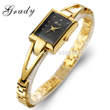 Grady gold watch women 3 ATM waterproof fashion women watches women s quartz watch free shipping
