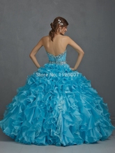 Best Seller Lace Crystals Blue Pink with Sleeves Quinceanera Dresses Ball Gowns 2014 Vestidos De Quinceanera