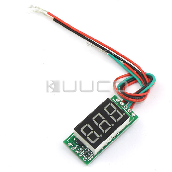 Купить DC 0 ~ 300a красный led дисплей ампер метр dc 12v/24v текущий ...