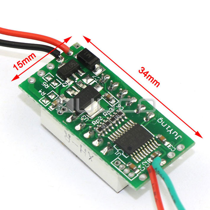 Купить DC 0 ~ 300a красный led дисплей ампер метр dc 12v/24v текущий ...
