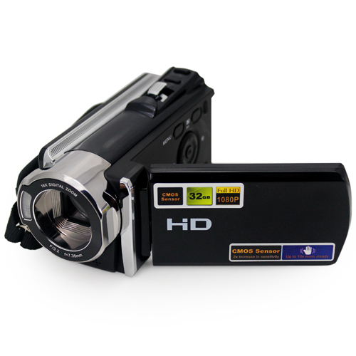 Hot Selling New Good Black Digital Camera 1080P HD 2 7inch Display Screen CMOS Sensor Free