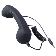 Newest Telephone Receiver Handset Earphone Anti radiation Retro For Mobile Phones on Promotion New Free Shipping