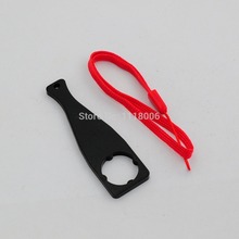 Aluminium Alloy Wrench Spanner for GoPro HD Hero 3+ 3 2 1 Gopro Accessories BLACK(gopro 0142B) +