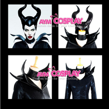New Arrival Movie Maleficent 2014 Angelina Jolie Outfit Dress Cosplay Costume In stock for Size S