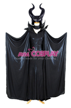 New Arrival Movie Maleficent 2014 Angelina Jolie Outfit Dress Cosplay Costume In stock for Size S
