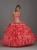2015 Puffy Coral Quinceanera Dresses Ball Gowns with Jacket Plus Size Masquerade Dresses vestidos de 15 anos Debutante Gown