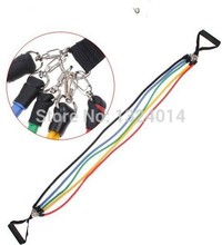 New Arrival Fitness Resistance Bands Exercise Tubes Practical Elastic Training Rope Yoga Pull Rope Pilates Workout