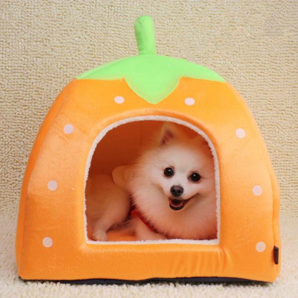 Soft Leopard Pet Dog Cat Bed House Kennel Doggy Puppy Warm Cushion Basket Pad S