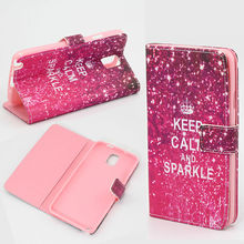 New Fashion Patterns Design Wallet Stand Case Cover Protector For Samsung Galaxy Note 3 III Mobile