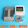 20A 12V 24V New Tracer 2215BN 20 amps Programmable MPPT Solar Charge Controller with MT50 LCD display Remote meter