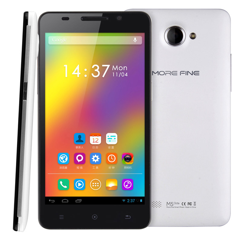 Original More Fine M5 Octa 1GB 8GB Black 5 0 inch 3G Android 4 2 Smart