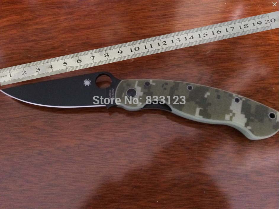 Бесплатная доставка Spyderco C36 военная GCMO тактический нож пск-s30v