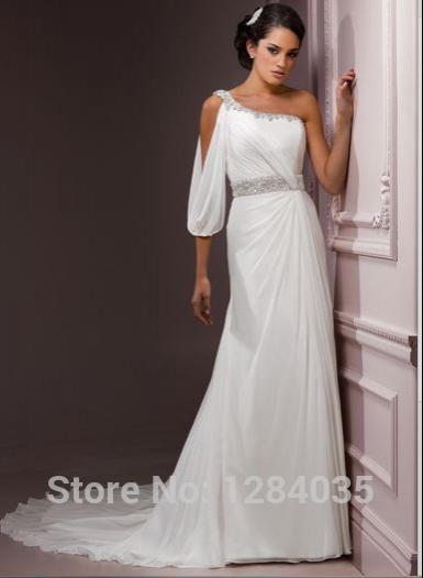 Goddess wedding dress