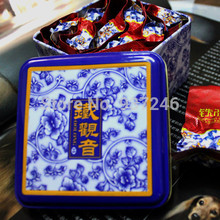 China anxi tieguanyin oolong tea tie guan yin luzhou flavor tieguanyin tea premium with blue and