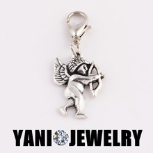 YANI JEWELRY 20pcs Love Cupid Dangles Pendants fit floating charms with Zinc alloy Charms Free shipping