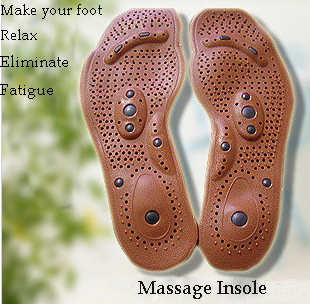 New Arrival Insole Magnetic Therapy Magnet Health Care Foot Massage Insoles Men Women Shoe Comfort Pads