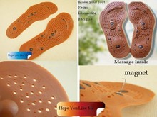 New Arrival Insole Magnetic Therapy Magnet Health Care Foot Massage Insoles Men Women Shoe Comfort Pads