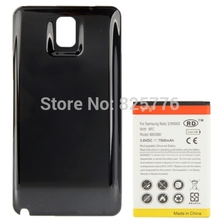 New Arrival 7500mAh Replacement Mobile Phone Battery with NFC & Cover Back Door for Samsung Galaxy Note III / N9000 (Black)