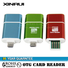 Electronic 2014 Micro SD OTG Card Reader For SAMSUNG GALAXY 2 3, OTG Smart Micro Card Reader,TF Card reader,Micro SD Cardreader