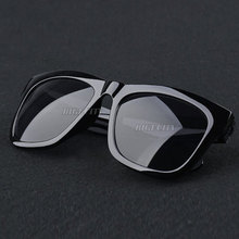 Free Shipping Retro Vintage Mens Womens 80 s Wayfarer Unisex Black Lens Sunglasses