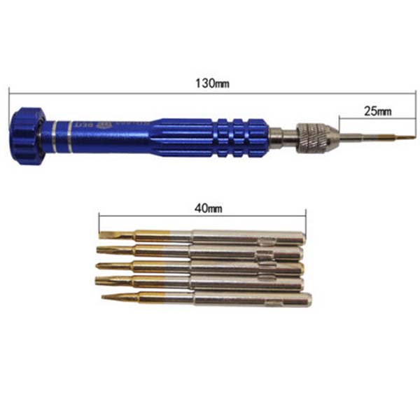 Free Shipping High Quality hand tools multi tool 5 in 1 Torx Precision Screwdriver for cell