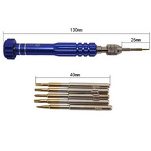 Free Shipping High Quality hand tools multi tool 5 in 1 Torx Precision Screwdriver for cell phone repair screwdriver set