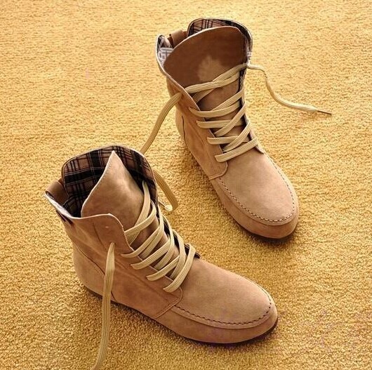 Hot 2015 Vivi fashion women men martin boots shoes nubuck leather snow motorcycle boots botas femininas