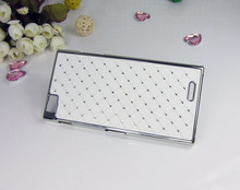 Rhinestone case for lenovo K900 moblie phone Protective sets Diamond cell cases cover shell free shipping