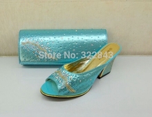 Wholesale Italian matching shoe and bag, new fashion women shoes brands latest shoes