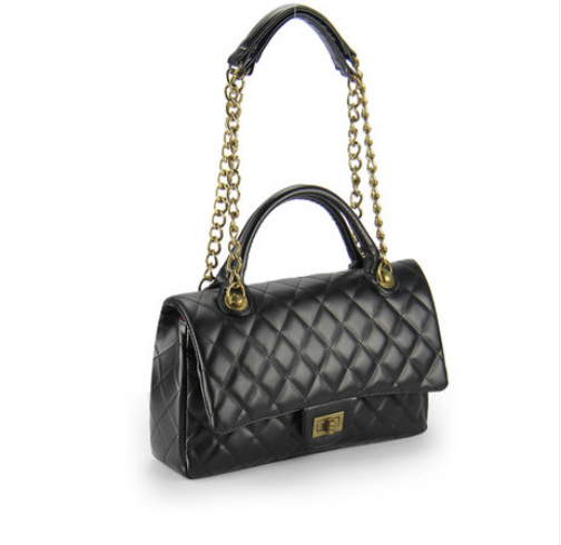 2014 Hot New Style Fashion Women s Handbag Satchel Shoulder PU leather link chain Messenger Cross
