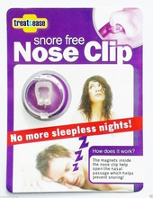 2pc Magnets Snore Free Nose Clip Silicone Anti Snoring Aid Snore Stopper Nose Clip Device for