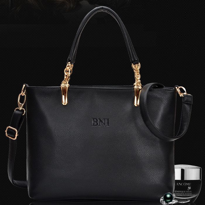 Casual leather handbag 2014 Big European and American handbag the bill of women shoulder slope across