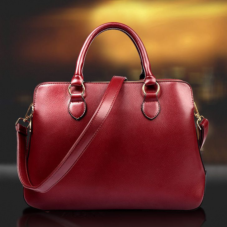 Casual Women Leather Handbags 2014 New Fashion Leather Messenger Bags Brand Designer Women s Totes Lady