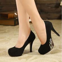 2014 Spring Summer brand New arrive pumps women’s Sexy high-heeled shoes wedding shoes ultra high thin heels high-heeled TH090